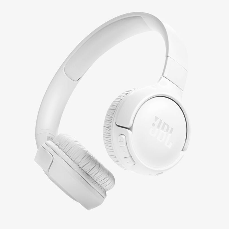 JBL Tune 520BT Wireless On-Ear Headphones - White