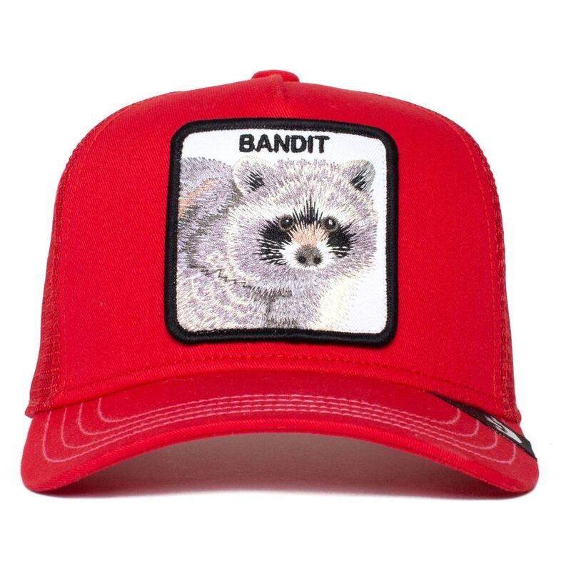 Goorin Bros Sticky Bandit Unisex Trucker Caps Red