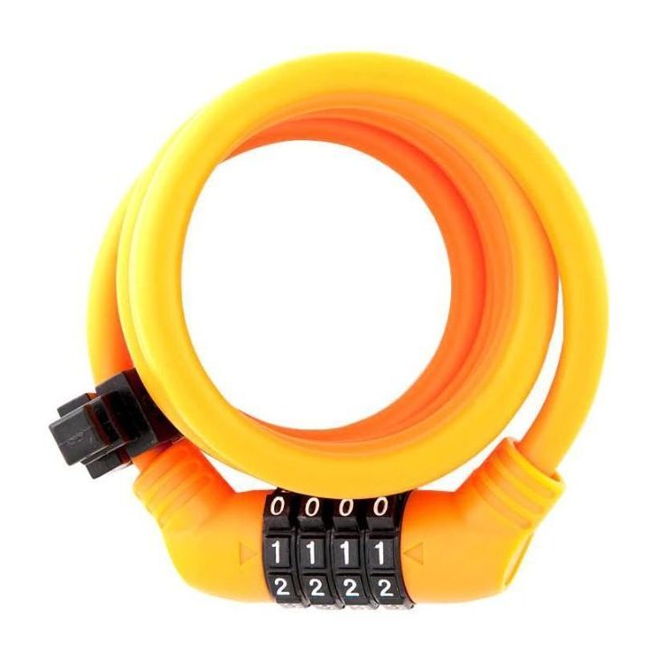 Ulac Zen Master Cable Lock Combo Orange