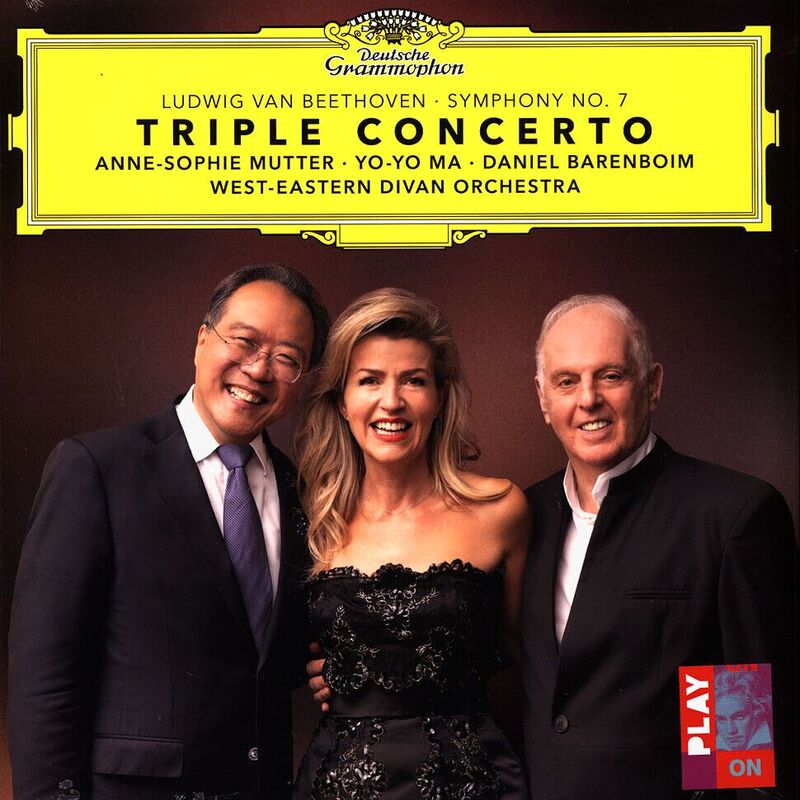Triple Concerto & Symphony No.7 Anne-Sophie Mutter- Yo-Yo Ma- Daniel Barenboim- West-Eastern Divan Orchestra (2 Discs) | Beethoven
