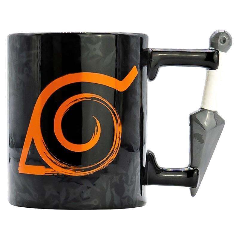 Abystyle Naruto - Naruto Shippuden Konoha w/ Kunai Handle 3D Mug 460ml