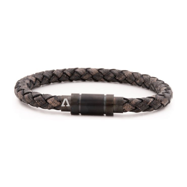 Alvarino Men's Leather Bracelet - ALV-BR163479S