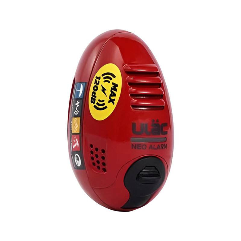 Ulac Air Alarm Disc Lock Red