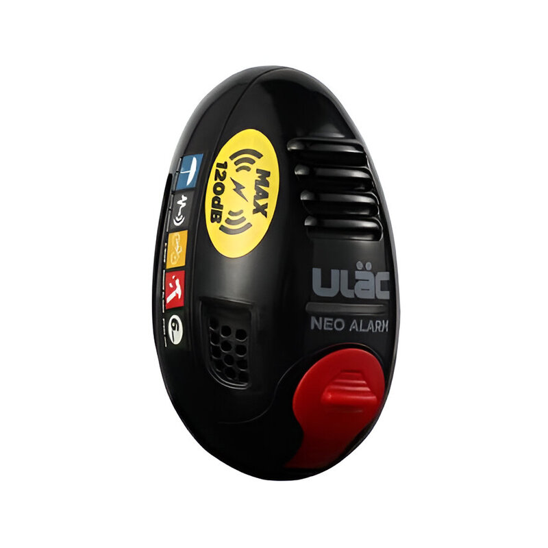 Ulac Air Alarm Disc Lock Black