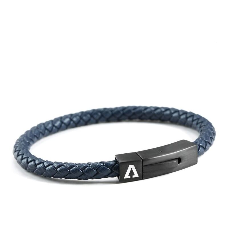 Alvarino Men's Leather Bracelet - ALVBR164284XS