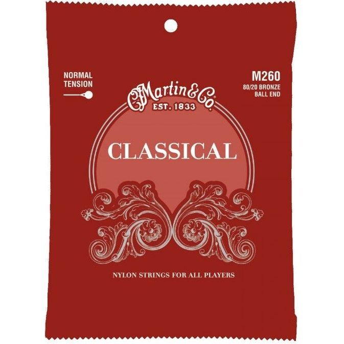 Martin Classical Guitar Strings Set - Normal Tension - M260