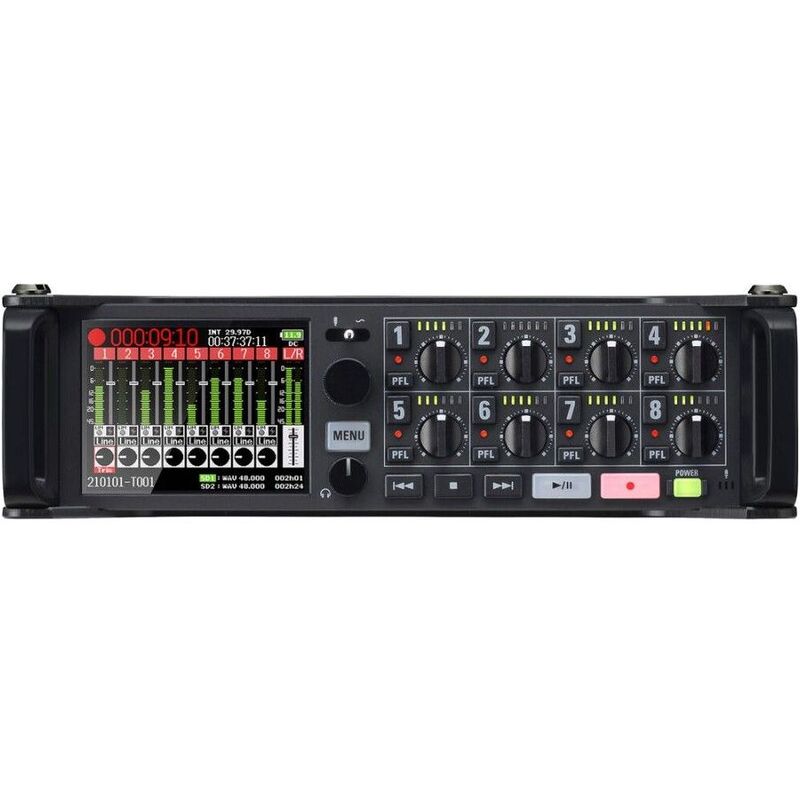 Zoom F8n Pro Multitrack Field Recorder