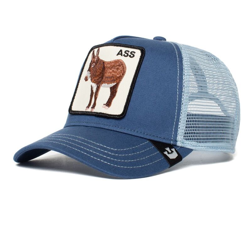 Goorin Bros The Ass Unisex Trucker Cap - Blue