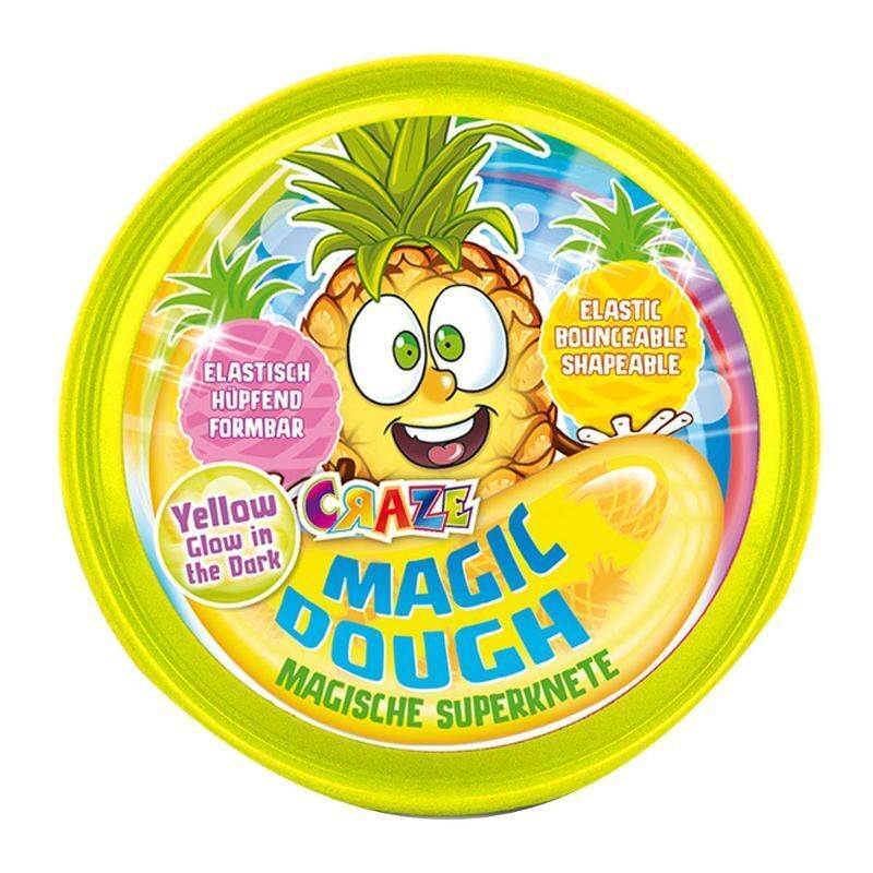 Craze Magic Dough Pineapple Glow In The Dark