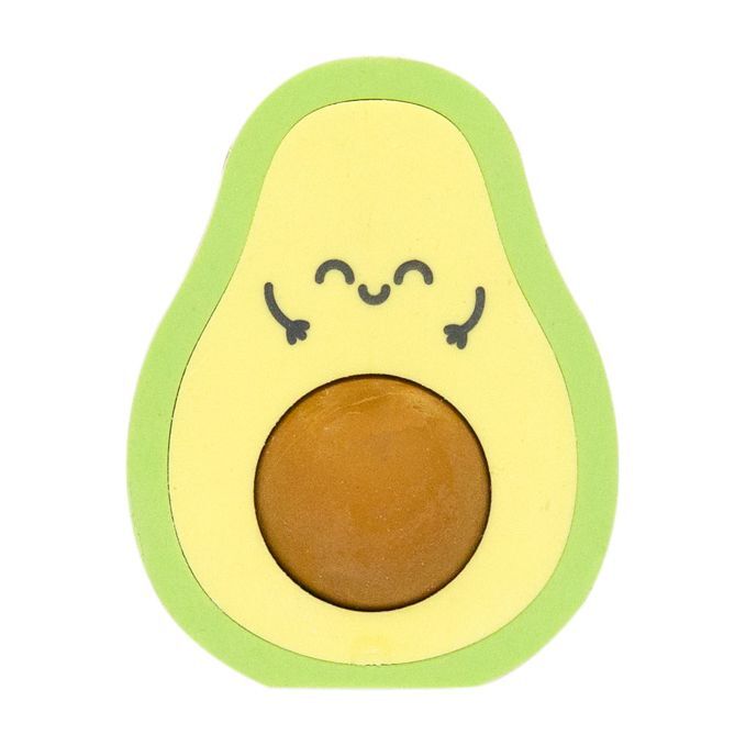 Mr. Wonderful Set Of Eraser + Pencil Sharpener - Avocado