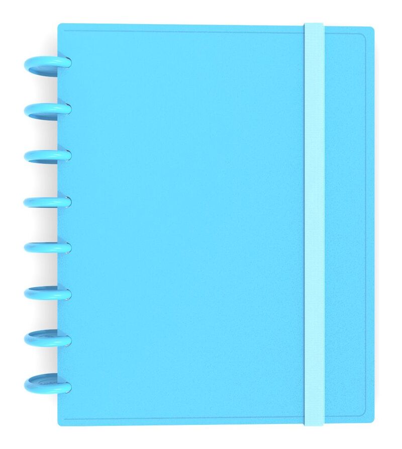 Carchivo Ingeniox A5 Lined Notebook - Pastel Colours - Blue