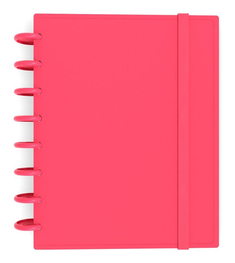 Carchivo Ingeniox A5 Lined Notebook - Intense Colours - Red