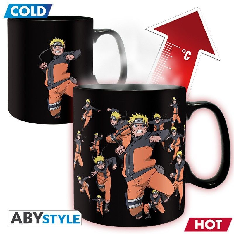 Abystyle Naruto Shippuden Multicloning Heat Changing Mug 460ml