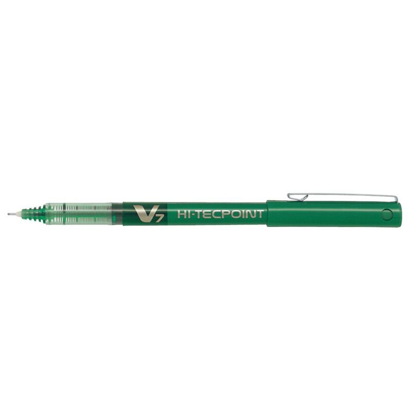 Pilot Hi-Techpen V7 Liquid Ink Rollerball Pen - Green