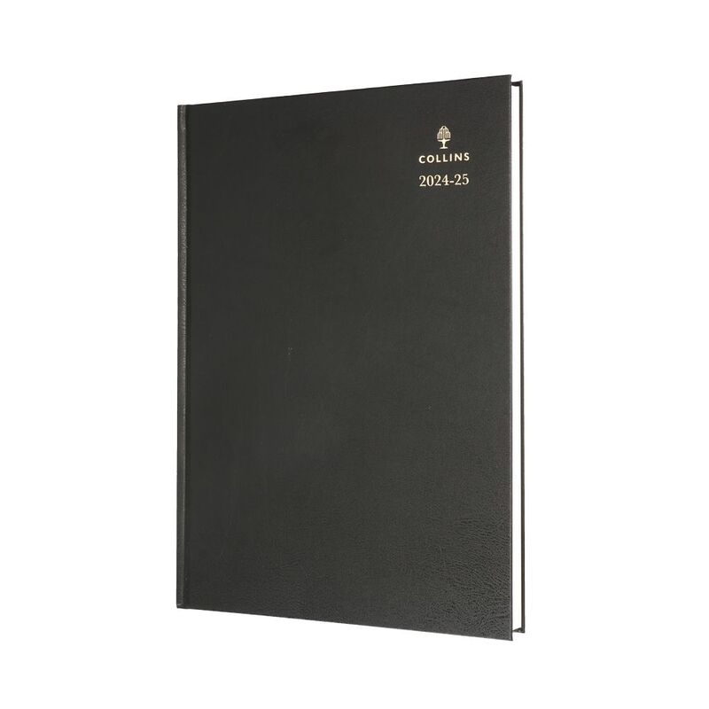 Collins Debden Standard Desk Academic July 2024 - July 25 A4 Day To A Page Mid Year Diary Planner (Appointments) College/ University Term Journal -...
