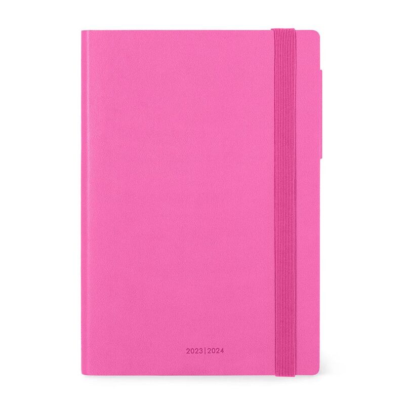 Legami 18-Month Diary - 2023/2024 - Medium Weekly Diary - Bougainvillea