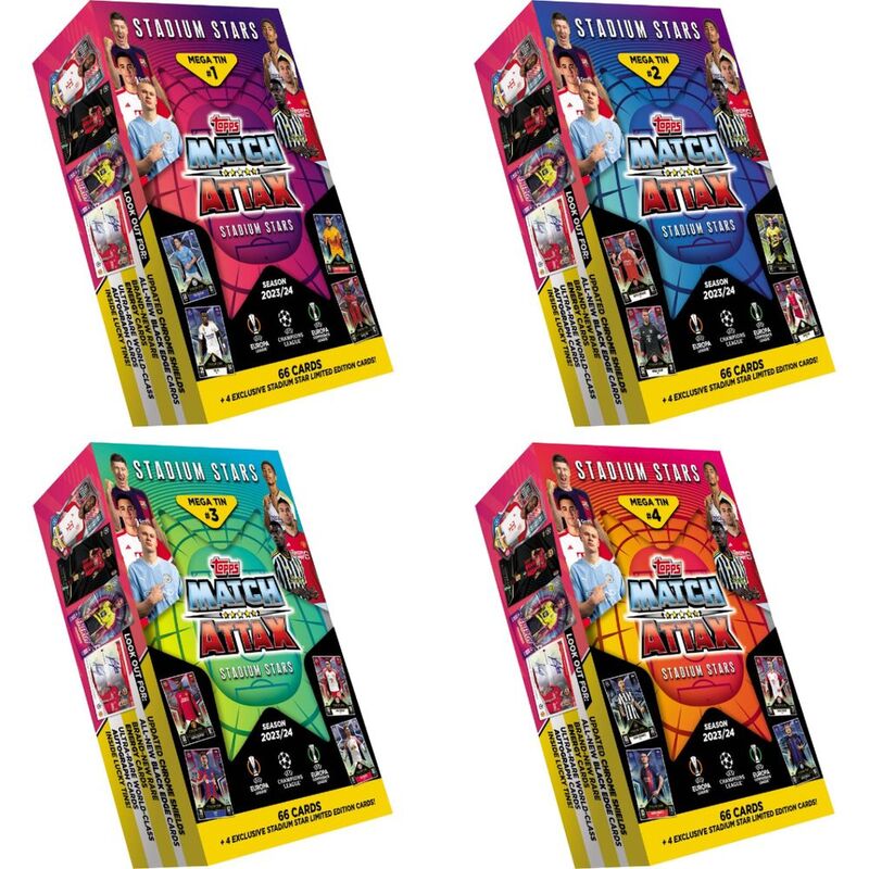 Topps Match Attax 2023/2024 Mega Tin (Assorted)