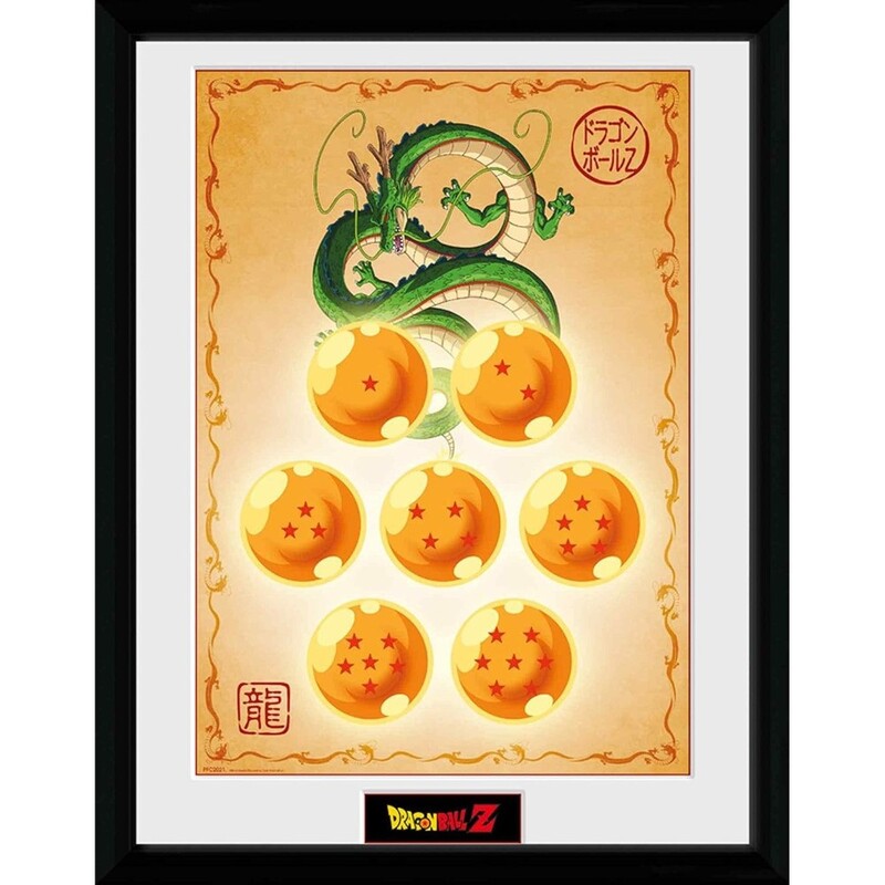 GB Eye Dragon Ball Framed Collector's Print DBZ/"Dragon Balls" (30 x 40 cm)
