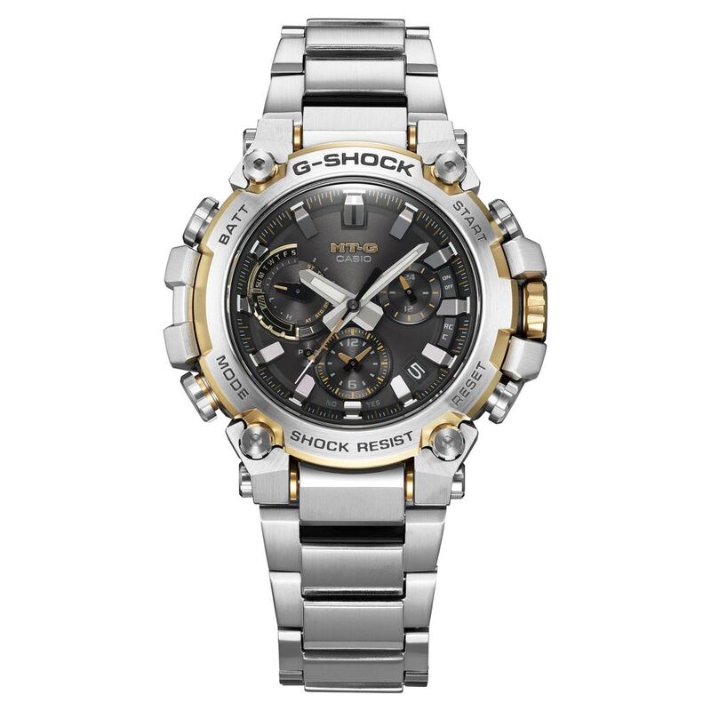 Casio G-Shock Mtg-B3000D-1A9Dr Analog Men's Watch Silver