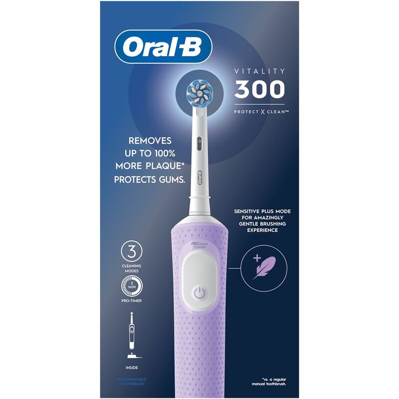 Oral-B D103.413.3 Vitality D300 Tooth Brush - Black