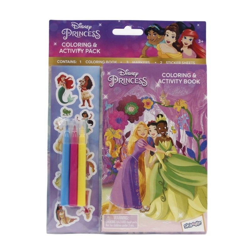 Skoodles Disney Princess Coloring & Activity Pack
