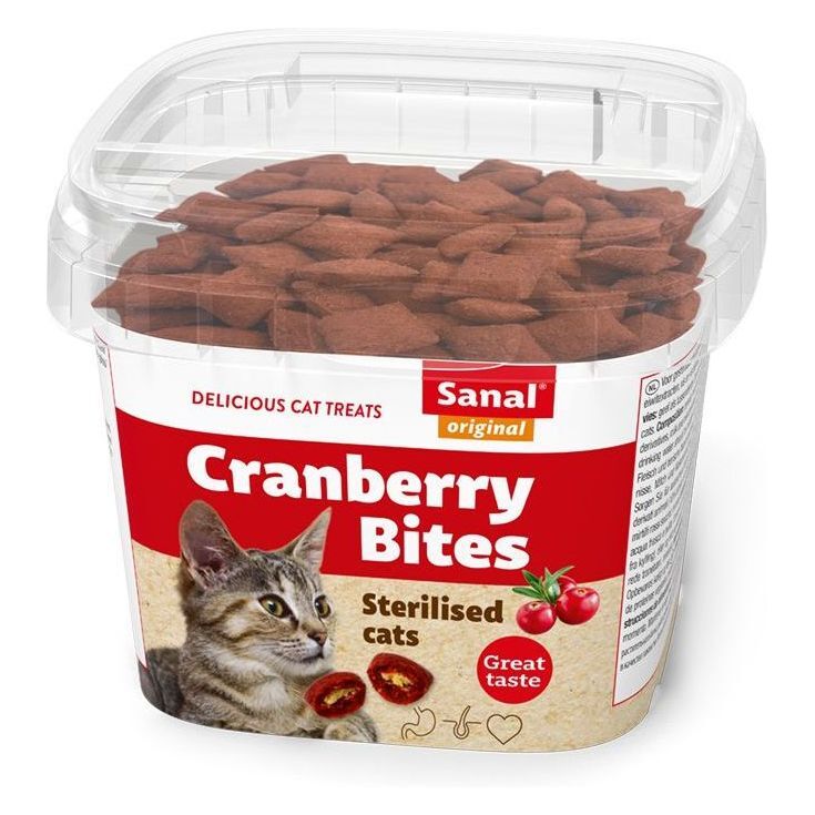 Sanal Cat Cranberry Bites Cup 75g