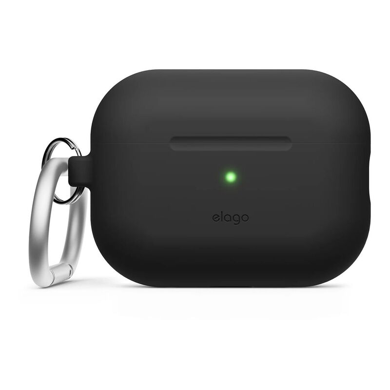 Elago Silicone Hang Case for AirPods Pro 2 - Black