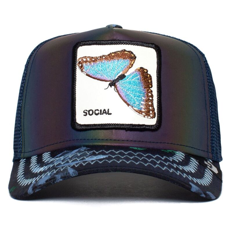 Goorin Bros Soirees For Days Unisex Trucker Caps Blue