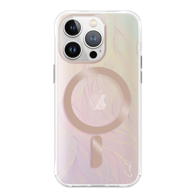 UNIQ Coehl iPhone 15 Pro Case - Magnetic Charging Willow - Iridescent