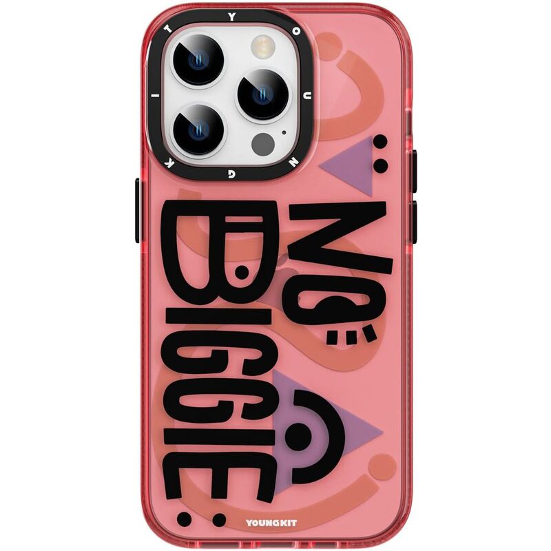 YoungKit Grateful Non-Magnetic Series Case For iPhone 15 Pro - Pink