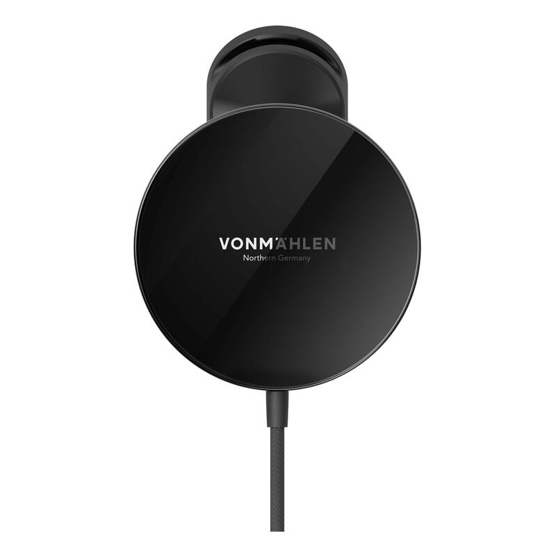 VONMAHLEN Aura Car Magnetic Wireless Charging Pad - Black