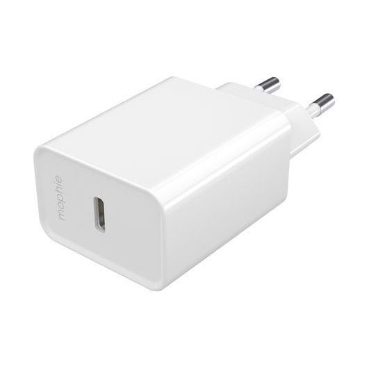 Mophie Essentials Power Adapter USB-C 20W PD - White (EU Plug)