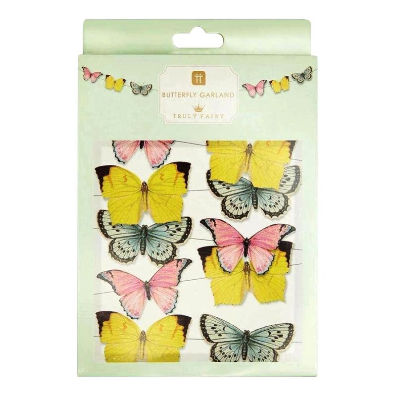Talking Tables Truly Fairy Mini Butterfly Bunting 5m