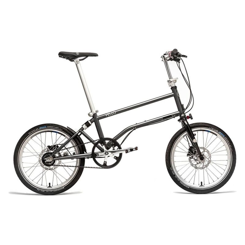 Vello Alfine 8 Folding Bike - Anthracite