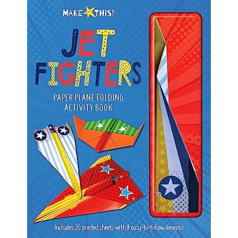 Jet Fighters Paper Plane Book | Yoyo Books