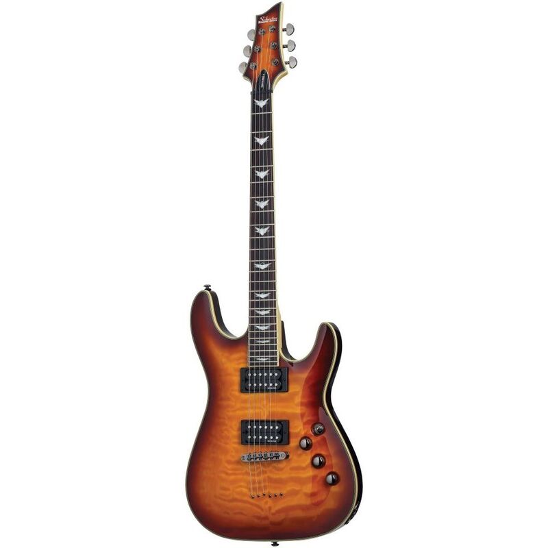 Schecter 2024 Electric Guitar Omen Extreme-6 - Vintage Sunburst