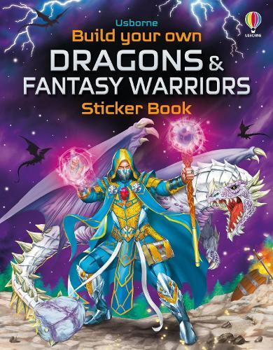 Build Your Own Dragons & Fantasy Warriors Sticker Book | Simon Tudhope