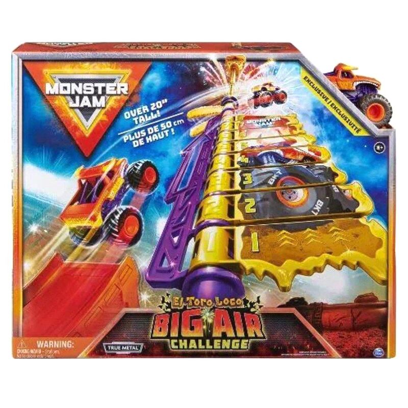 Spin Master Monster Jam 1.64 Big Air Challenge Playset El Toro Loco Playset