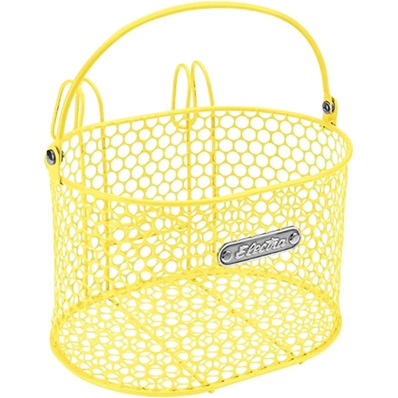 Electra Honeycomb Small Hook-Mounted Handlebar Basket Yellow
