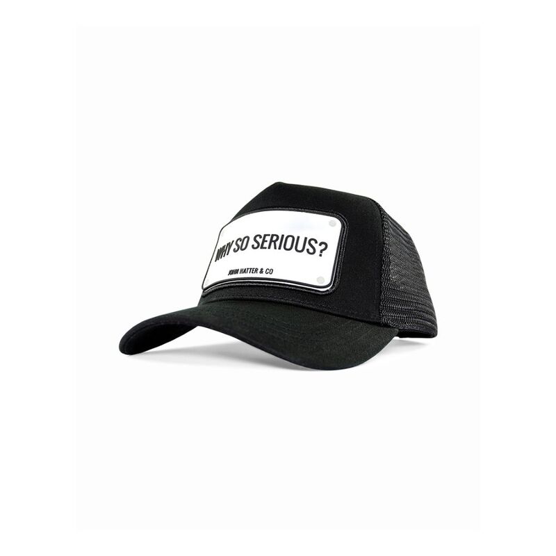 John Hatter & Co Why So Serious? Trucker Unisex Cap Black One Size