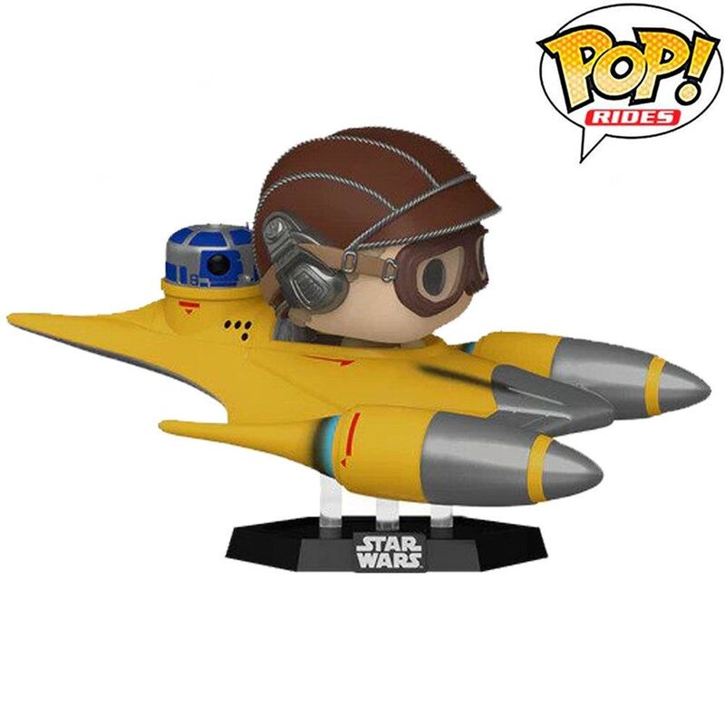 Funko Pop! Ride Super Deluxe Star Wars Anakin In Naboo Starfighter Vinyl Figure