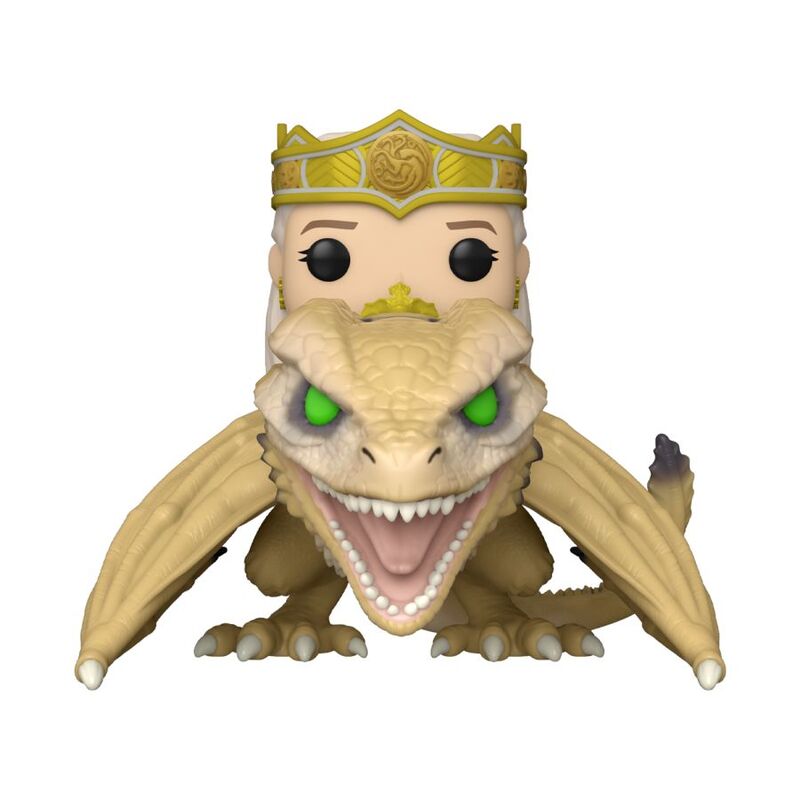 Funko Pop! Rides Deluxe Tv House Of The Dragons S2 Rhaenyra With Syrax Vinyl Figure