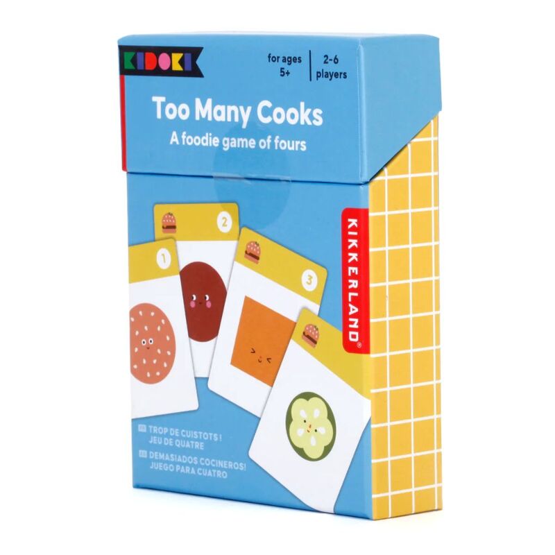 Kikkerland Too Many Cooks Card Game