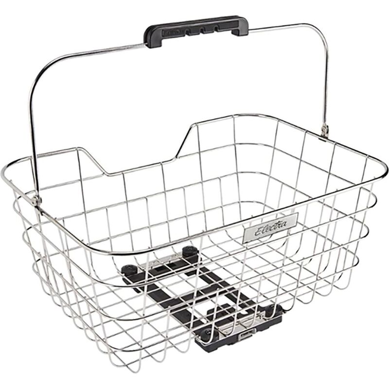 Electra Stainless Wire Mik Rear Basket Silver