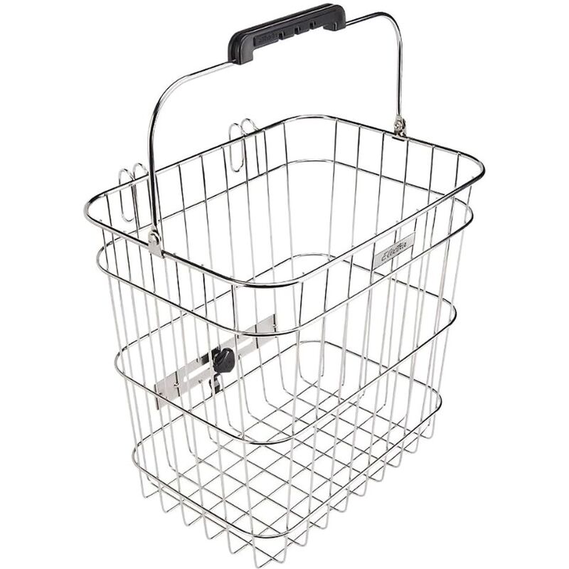 Electra Stainless Wire Pannier Basket Silver