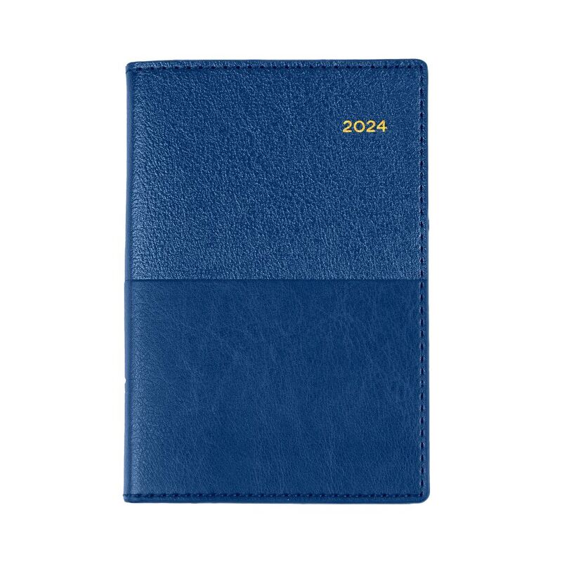 Collins Debden Valour Calendar Year 2024 Pocket Week-To-View Diary - Navy