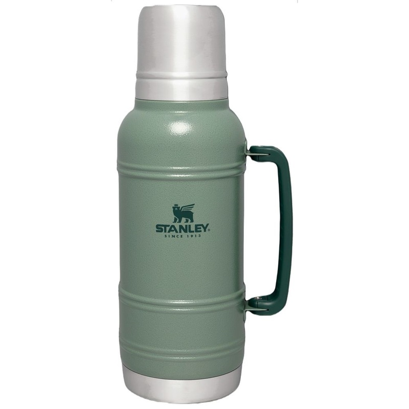 Stanley Artistan Thermal Stainless Steel Flask 1400ml - Hammertone Green