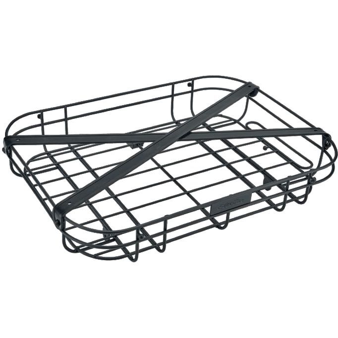 Electra Wired Front Tray Basket Black