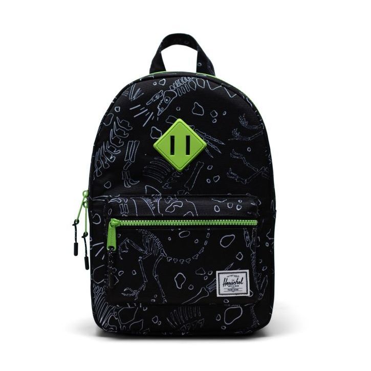 Herschel Heritage Kids Backpack 9L - Diggin'Up Dinos Black