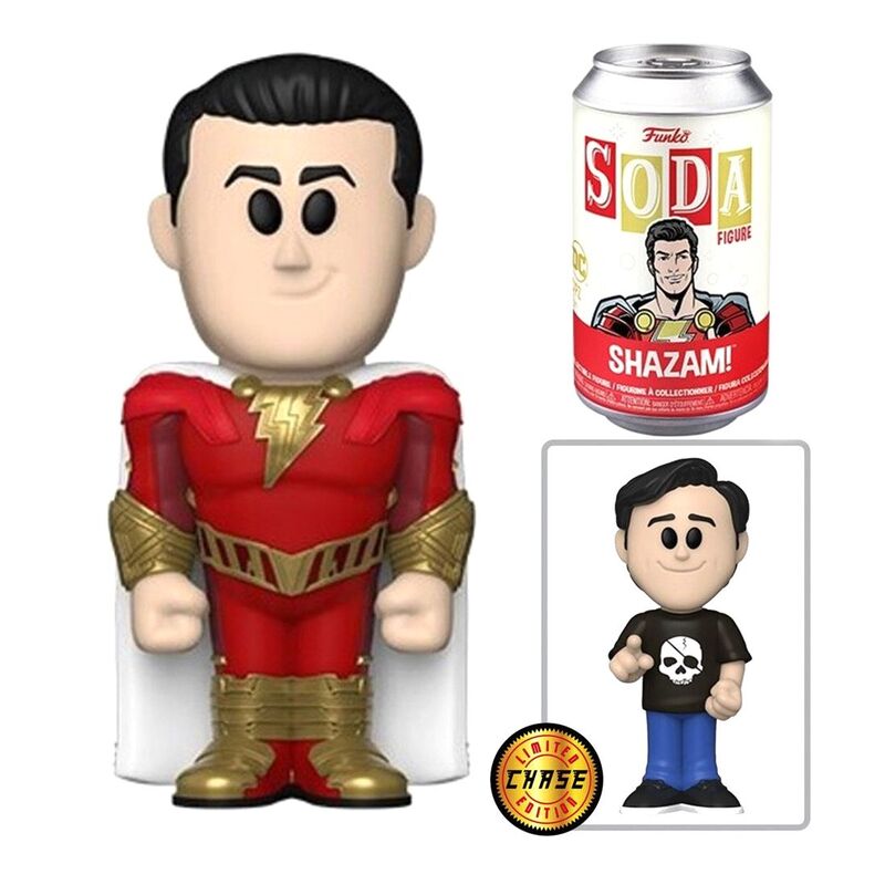 Funko Pop! Vinyl Soda Shazam 2 Shazam 4-Inch Vinyl Figure (*With Chase)